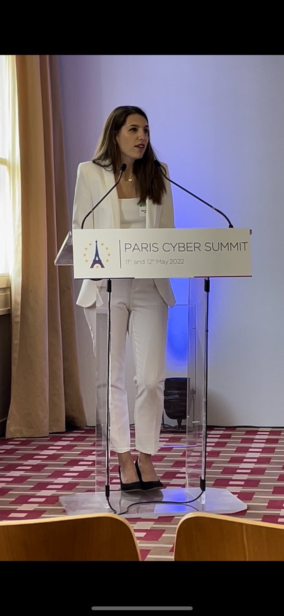📣 Ce matin <a href="/aldelariviere/">Anne-Laure de La Rivière</a>, membre du bureau de Women4Cyber France est intervenue lors de l’ouverture de la table ronde « Éducation et formation » du <a href="/ParisCyberSumIT/">Paris Cyber Summit 2024</a>

👏 Merci aux organisateurs et à <a href="/SebGarnault/">Sébastien Garnault</a> pour cet événement très enrichissant !