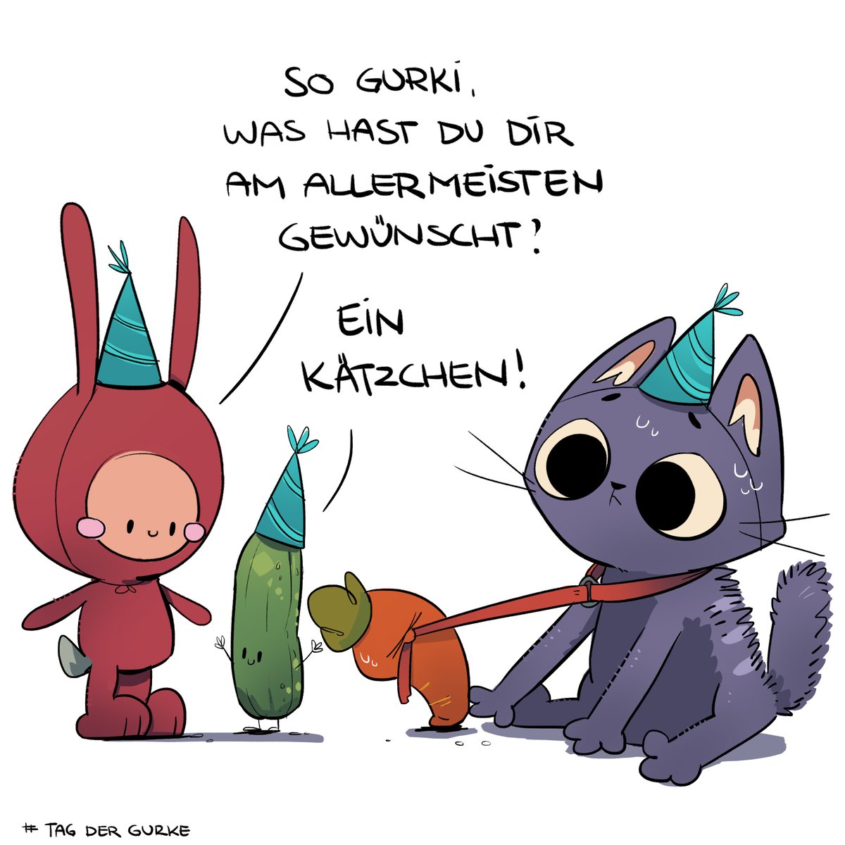 Tag der Gurke! #kuriosefeiertage #kleineKunstklasse