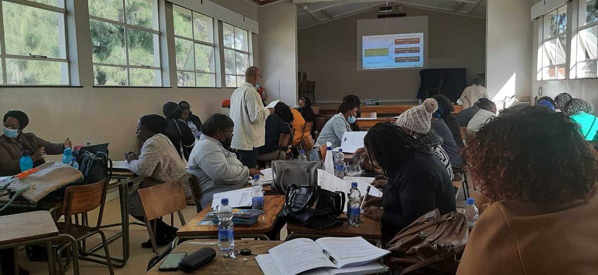 The_NECT's tweet photo. #RealsSA Assessment for Learning (AFL)workshop took place in Eastern Cape Province at Chris Hani District(Queens Junior Hostel) on the 10th of May 2022. along side @EUinSA @DBE_SA @UNICEF_SA and @The_NECT https://t.co/eaRWPQt6Be