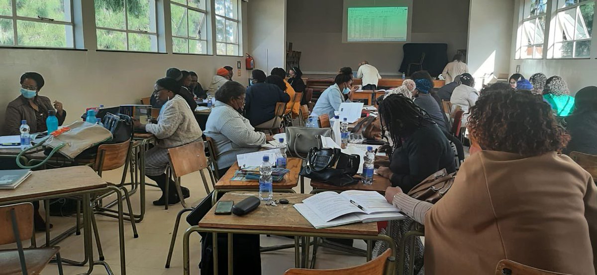 The_NECT's tweet photo. #RealsSA Assessment for Learning (AFL)workshop took place in Eastern Cape Province at Chris Hani District(Queens Junior Hostel) on the 10th of May 2022. along side @EUinSA @DBE_SA @UNICEF_SA and @The_NECT https://t.co/eaRWPQt6Be