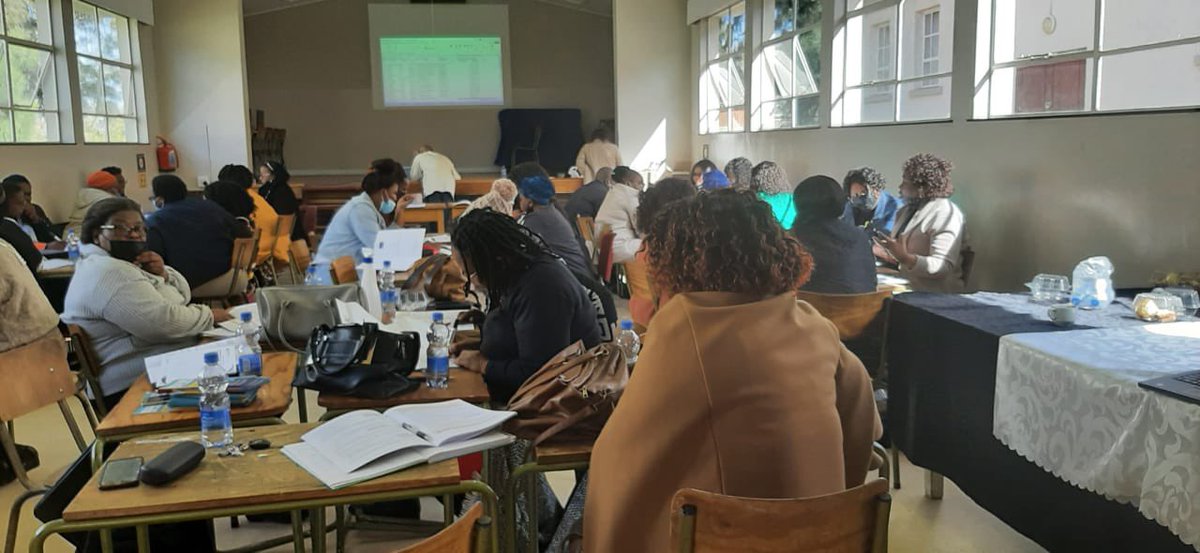 The_NECT's tweet photo. #RealsSA Assessment for Learning (AFL)workshop took place in Eastern Cape Province at Chris Hani District(Queens Junior Hostel) on the 10th of May 2022. along side @EUinSA @DBE_SA @UNICEF_SA and @The_NECT https://t.co/eaRWPQt6Be