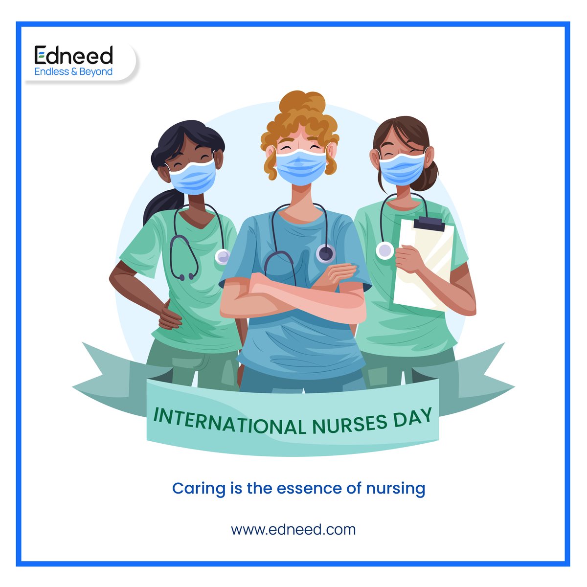EdneedTech's tweet photo. Happy International Nurses Day 2022!
Your kind smile is enough to cure all the diseases of the world! So always put a big smile on your face!
#InternationalNursesDay #edneed #edeedtweets https://t.co/jxs6qu4UYD