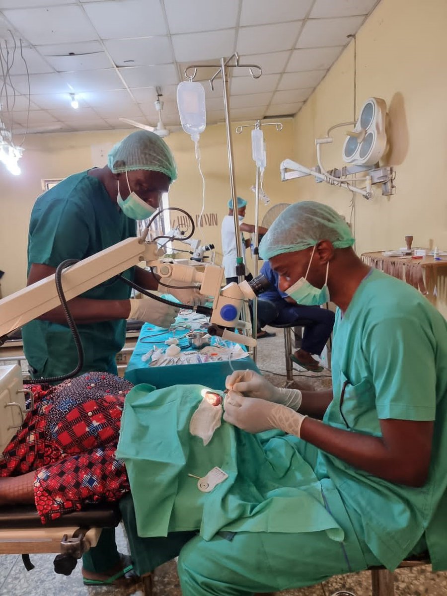 TYDFoundation's tweet photo. More pictures of cataract surgery on one of the beneficiaries at the CAVSI free eye camp in Mutum Biyu, Gassol LGA, Taraba state.
#InternationalNursesDay
#TYDFImpacts
#TYDFIntervensions https://t.co/dHkSpDHVsP
