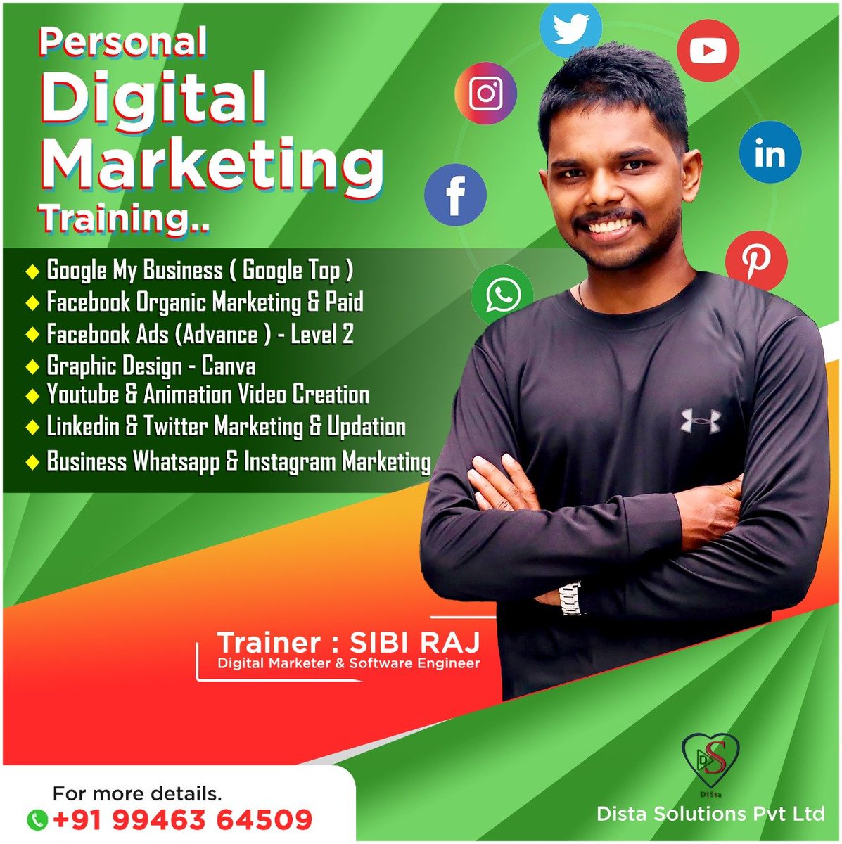 distatech's tweet photo. #digitalmarketing #B2nmarketing #Dista #Distasolution #Digitalmarketingkollam #Digitalmarketingtraining #Consultingbusiness #Businessmarketingideas #bestdigitalmarketer2021 #keraladigitalmarketer #entrepreneur #marketingstrategy #smallbusiness #socialmediamarketing #socialmedia https://t.co/VDN1bIfe0o
