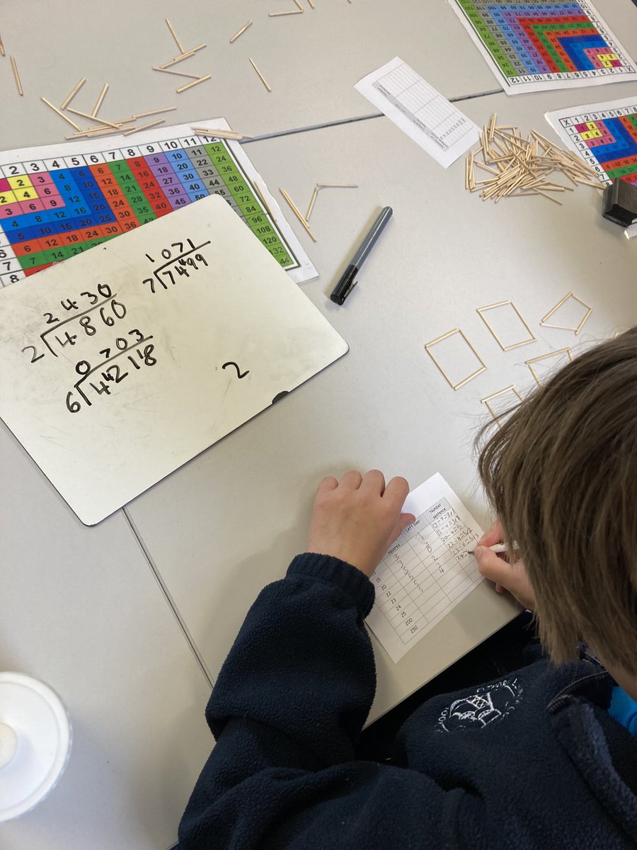 Neilgarvey78's tweet photo. Maths investigation using matchsticks in year 5 https://t.co/GxBA0ReKfv