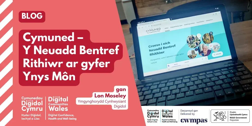 🚨 Blog newydd CDC! 

'Cymuned' yw Neuadd Bentref Rithiol newydd Ynys Môn. Mae un o Gynghorwyr Cynhwysiant <a href="/Lon_DCW/">Lon</a>, yn rhannu sut mae CDC yn cefnogi’r prosiect a pham ei bod hi’n credu gall y wefan ddod yn rhan allweddol o fywyd ar yr ynys.

🗞️: buff.ly/3wn5gmx