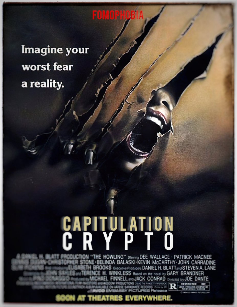 fomo_phobia's tweet photo. #bitcoin #BitcoinCrash #ethereum #airdrop #NFTartist #cryptofomo #cryptocrash #cryptotrading #cryptomood #CryptoNews #blockchain #cryptocurrency #nft #nfts #binance #coinbase #shitcoins #nftprediction #metaverse #fomo #artcrypto #cryptoAddict #digitalArt #fomophobia #TheHowling https://t.co/9UBaU3j7t1