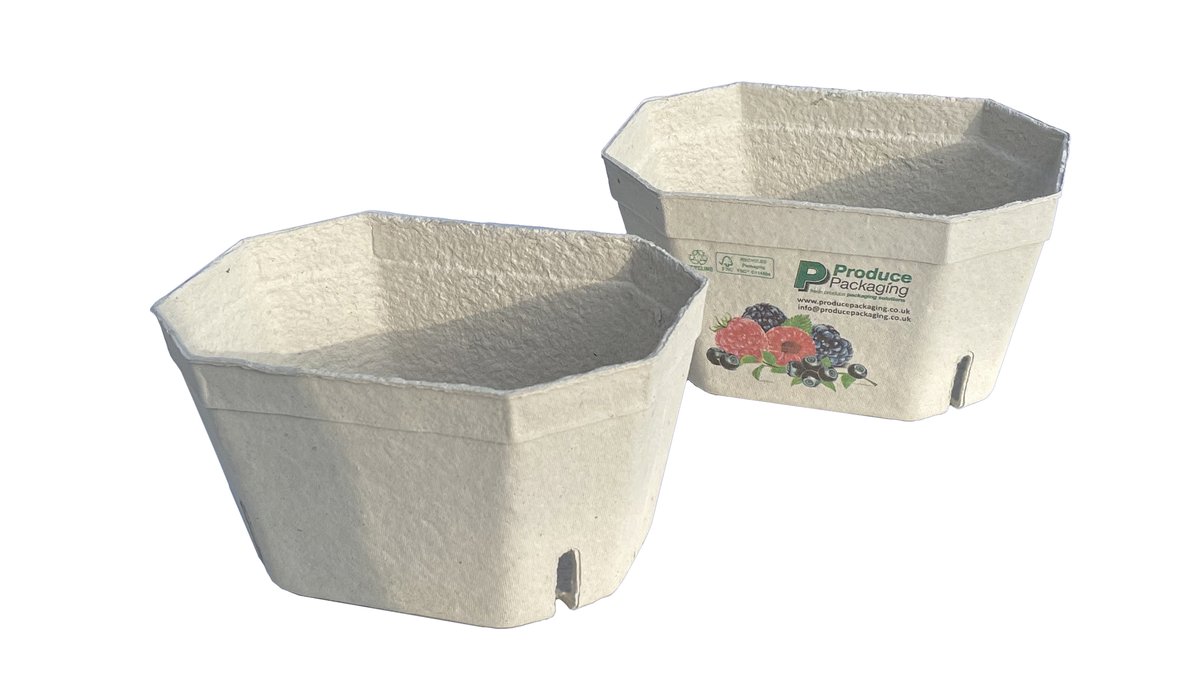 If you are looking for an alternative to plastic for your beautiful fruit, a brilliant option is the Huhtamaki range of pulp punnets, plain or printed with your own art. 250g 500g and 1kg options. producepackaging.co.uk/products/pick-…