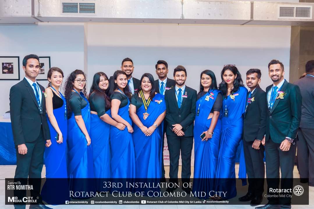 ClubColombo's tweet photo. The 33rd Installation Ceremony of Rotaract Club of Colombo Mid City was successfully concluded on 10th of January 2022 at DHPL Auditorium Colombo.

We extend our heartily thanks and appreciate all of you for joining with us to grace this ceremony. https://t.co/cxfjx2hF4I