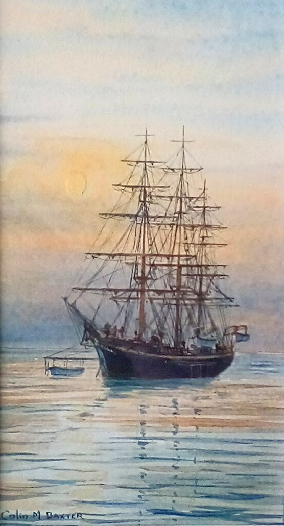 ColinMBaxter's tweet photo. #Danish #TallShip #GeorgStage has got a new friend ! @GunwharfQuays @JubileeSailing #TENACIOUS . I can't get there for more photos today . @portsmouthboats @gosport_nci @AWenham1 https://t.co/l6K3RDRrjq