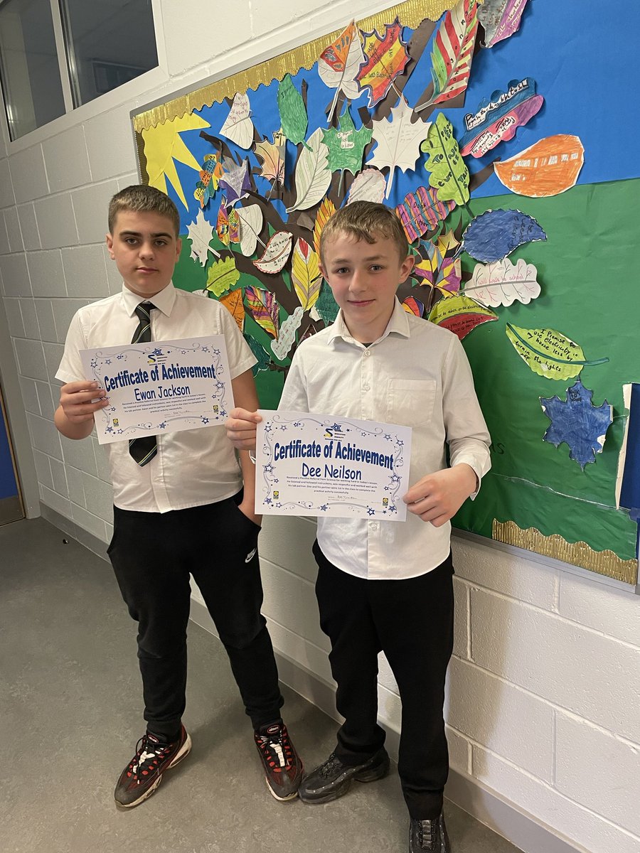 SpringburnAcademy-P7 Transition (@p7transition) on Twitter photo Dee and Ewan worked incredibly well in Science yesterday and were awarded a certificate of achievement this morning. Keep up the good work boys π β¦<a href="/ht_springburn/">Springburn_HT</a>β© β¦<a href="/springburnacad/">Springburn Academy</a>β© β¦<a href="/Springburn_sci/">Springburn Science</a>β© Dee and Ewan worked incredibly well in Science yesterday and were awarded a certificate of achievement this morning. Keep up the good work boys π β¦<a href="/ht_springburn/">Springburn_HT</a>β© β¦<a href="/springburnacad/">Springburn Academy</a>β© β¦<a href="/Springburn_sci/">Springburn Science</a>β©