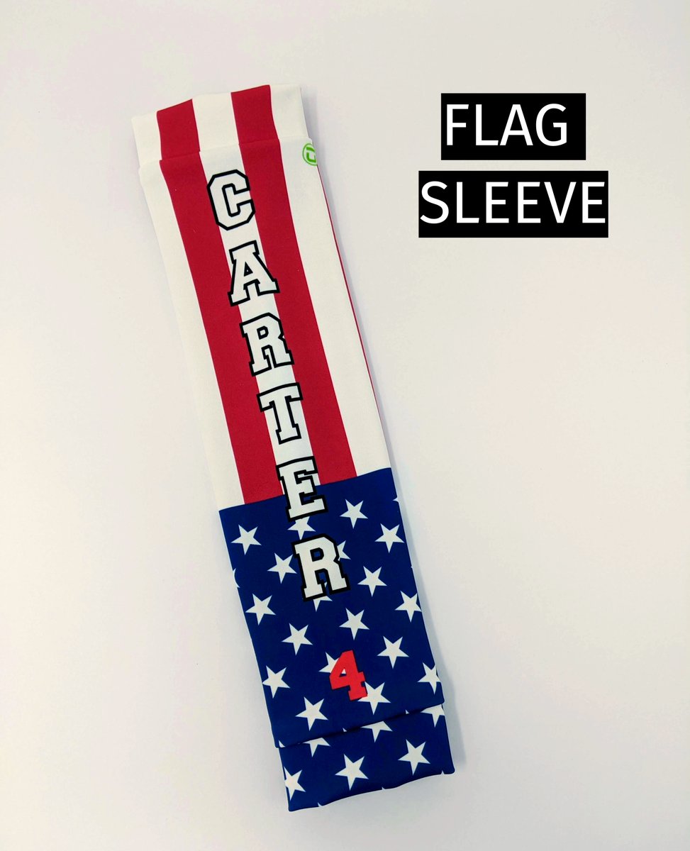 Uparel's tweet photo. FLAG SLEEVE - isn't this perfect for that Memorial Day game?

https://t.co/PLZQwwETWj

#uparel #armsleeve #sleeve #customsleeve #compressionarmsleeve #football #footballsleeve #baseballsleeve #baseball #memorialday #flagsleeve https://t.co/M4a9ZWhf17
