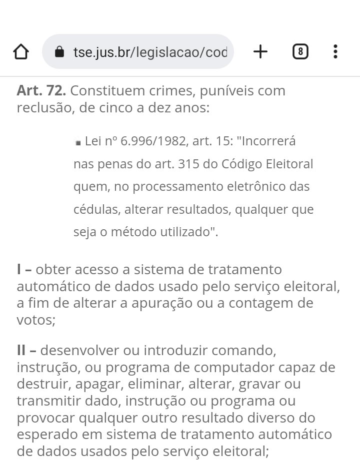 AnicetoRafael's tweet photo. E como será possível constatar se houve tratamento automático de dados ou alteração no voto se não houver o comprovante físico depositado em uma urna para comparar com o boletim? @filipebarrost @RenzoGracieBJJ @SargentoFAHUR @CarlosBolsonaro @gen_paulosergio @jairbolsonaro https://t.co/wWyR6iXPIR