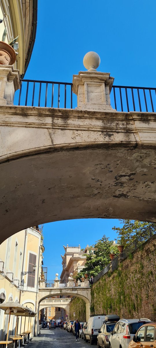 Agnese73186871's tweet photo. Via della Pilotta è sovrastata da una serie di archi detti "archi scemi", (ribassati), che congiungono il palazzo Colonna ai giardini, che sono ad un livello più alto della via.
#Roma #Roma4me #straderomane https://t.co/XmFCB6sTgF