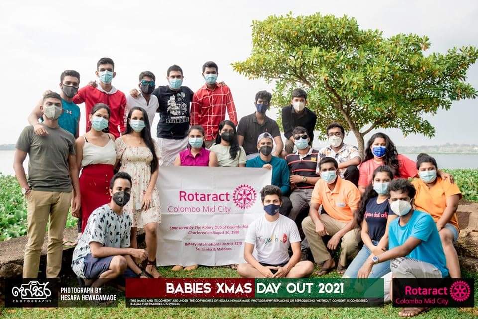 ClubColombo's tweet photo. "The most exciting event of the month of December 2021"

Babies Xmas Day Out 2021 organized by the Rotaract Club Of Colombo Mid City, exclusively for the Midcitians was successfully held and concluded on 12th December 2021 at Aqua Pearl Lake Resort. https://t.co/5Wrd89GAQp