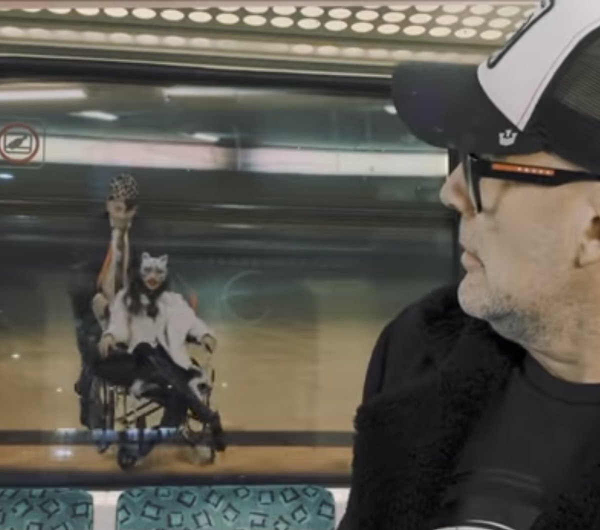 fetischterranov's tweet photo. #WESTBAM/ML feat. #INGA #HUMPE - #wasteland (Official Music Video feat #shokotownes & #fetischterranova working a #wheelchair wearing the #kennethanger #Lucifer #satin ) https://t.co/ZGfMX7vlYY via @YouTube https://t.co/Nh70TSBXoM