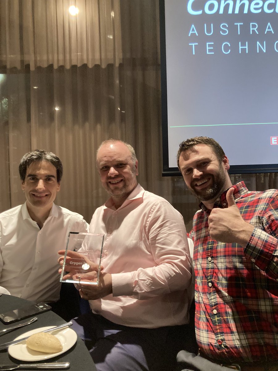 jonmyer's tweet photo. Excited that Orygen Digital’s MOST platform just co-won the NFP Tech Innovator of the year #nfptechawards @orygen_aus https://t.co/yJ2OqufVKd
