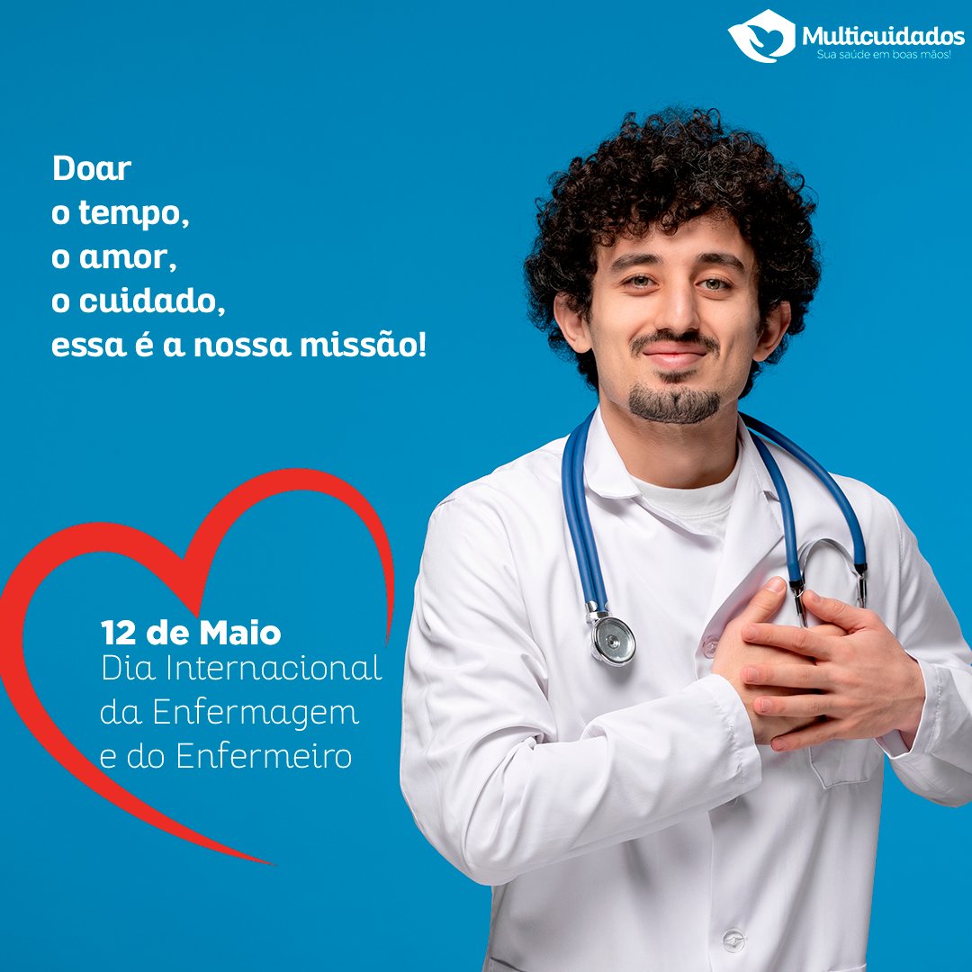 Multicuidados_S's tweet photo. Desejamos um feliz dia para todos os enfermeiros! 

#saude #enfermagem #diadaenfermagem #diadoenfermeiro #enfermeiro https://t.co/1epAIIh7b3