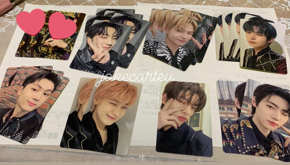 jakecarteu's tweet photo. 25/45 pulls for weverse japan :)
the 20 pcs pa, pagdating nalang to my add ^^
I already scheduled a feta for this weekend, i’ll update once naship na :)
***no dms abt choose pc. it’s random! :* thank u!!
#jcupdates https://t.co/nEd9lqtR2A