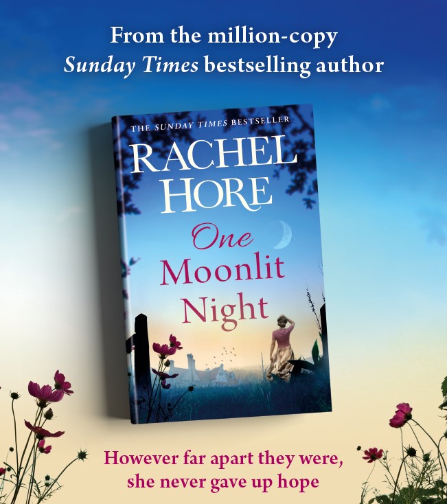 Happy publication day to the bestselling @Rachelhore and her unmissable new novel #OneMoonlitNight! @simonschusterUK 🌙

'Pure delight to read' - Tracy Rees
'An absorbing and touching story' - Erica James
'So complex and moving' - Cathy Kelly

bit.ly/38id8xR