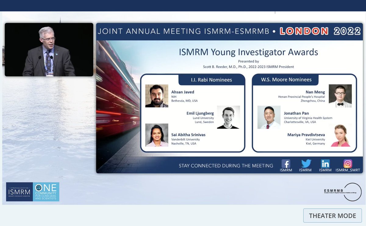 Proud that <a href="/E_youngberg/">Emil Ljungberg</a> from the MR-physics group in Lund is YIA finalist at ISMRM22