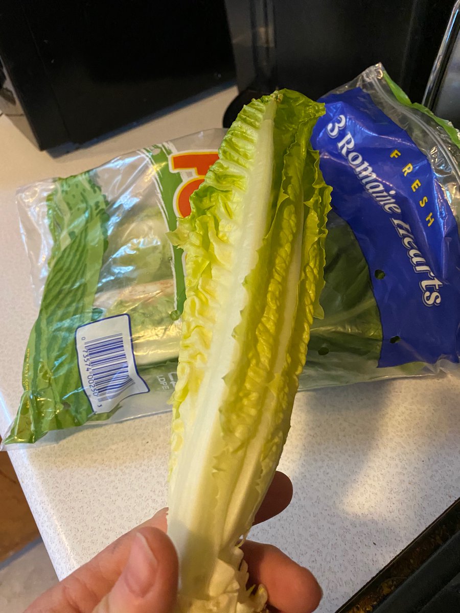 candylandcaper's tweet photo. Wow @StopandShop Foxy lettuce fresh out of the bag, already picked clean. What a tip off #ConsumerProtection https://t.co/IjumZy9Opz