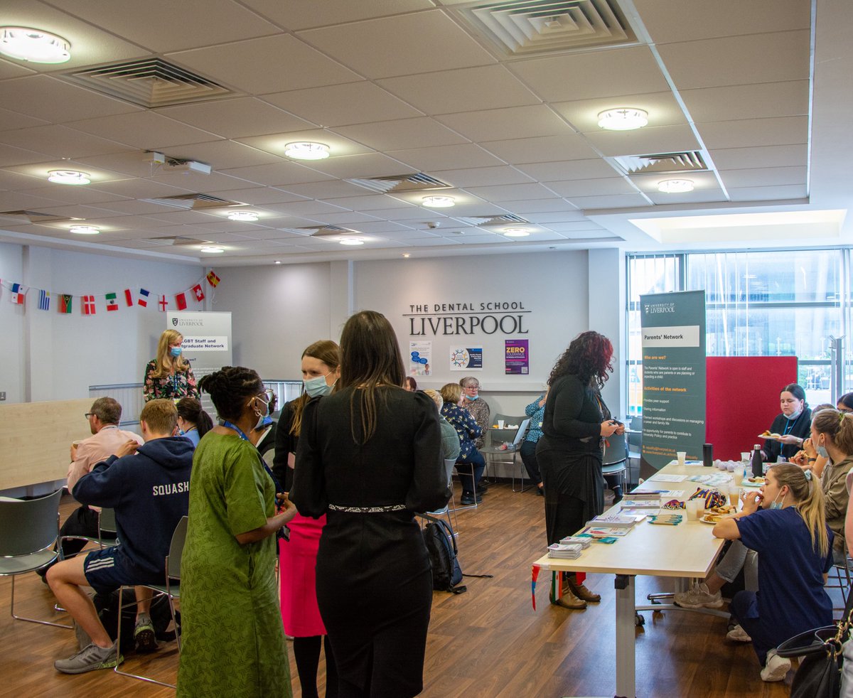 BissellProf's tweet photo. Fantastic lunch at Liv Uni Dent Hosp in support of NHS Equality, Diversity and Human rights week #EQW2022 EDI is not just a slogan, it’s a commitment and it’s everyone’s responsibility @LUDSS1 @LivHospitals @LivuniILCaMS @livuniHLS https://t.co/RFqlSPfd4V