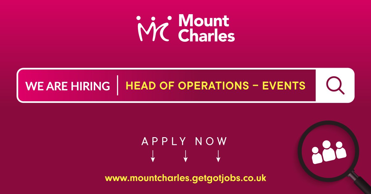 We Are Hiring A Head of Operations For Our Events Team! 🍽️🍸

If this sounds like the perfect role for you we would love to hear from you! 🙌

More Info & Applications: bit.ly/3FBELOB (411/22/15)

#HospitalityBelfast #Hiring #Recruitment #JobsBelfast #HospitalityJobs