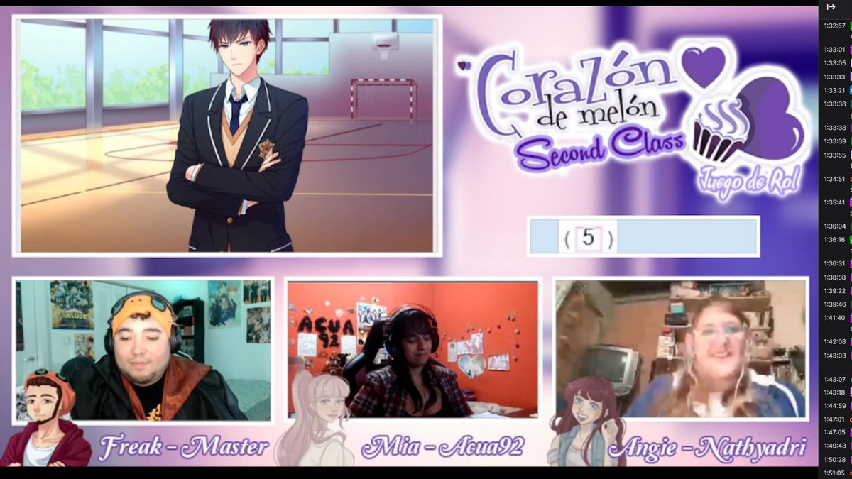 YukiAisakaOtaku's tweet photo. Terminando el rol que ayer no pude ver hasta el final... 💜
Estoy amando varios NPC's~ aaaaah~~ !!
P.D. perdón por la captura fea @FreakArmin @Acuariana92 y @IAmNathyadri jajaja
#CDMSecondClass #CDMSC #rol https://t.co/5Kdza5aGfa