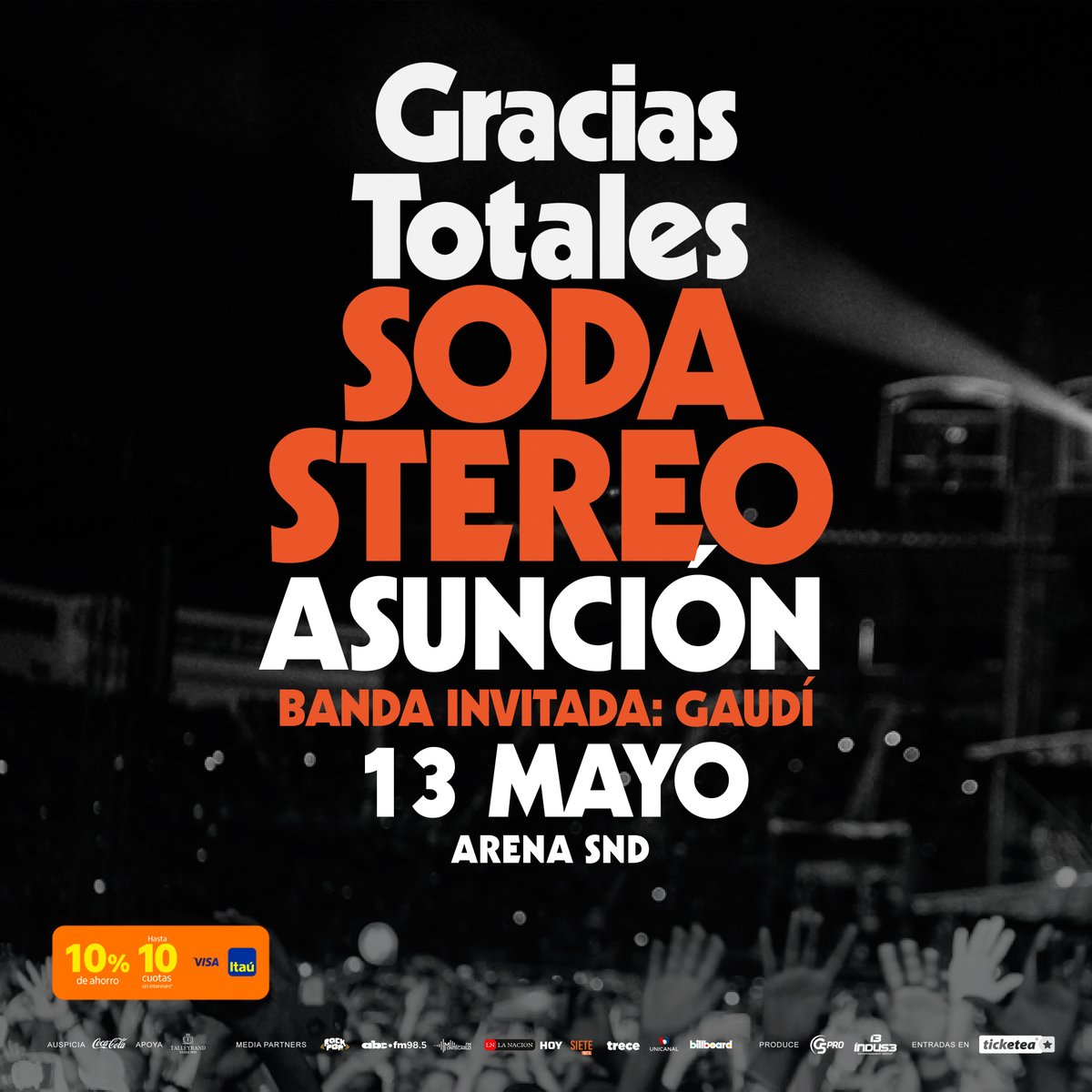 Romance985's tweet photo. 🫶🥹¡ABC FM te invita al concierto de #SodaStereoPy!
🎟️Tenemos entradas para regalar en #MañanasDePuraMadre con @denisehutterz.
👇¡Escribinos puesssss!
🔗https://t.co/osbY2dveBE
98.5 FM🎧 Solo Éxitos https://t.co/VA7roS8dXu
