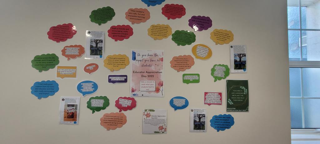 Today we celebrated our wonderful team of educators. We planted flowers to represent the support and nurturing our educators provide  to students of every level. #educatorappreciationday <a href="/niamhphysio/">Niamh Murphy</a> <a href="/stjamesdublin/">St James's Hospital</a> <a href="/PtTcd/">Physiotherapy TCD</a> <a href="/WeHSCPs/">National HSCP Office, HSE</a> <a href="/FionaWilsonf/">Prof. Fiona Wilson</a>