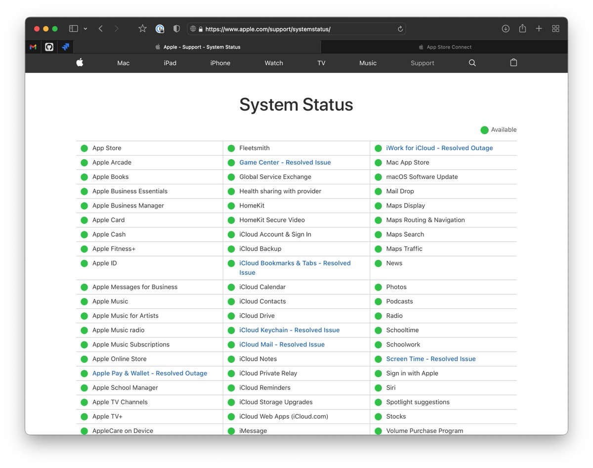 sebskuse's tweet photo. Ahh good old AppStore Connect / Iris. API is totally hosed. https://t.co/E132NQgnlm