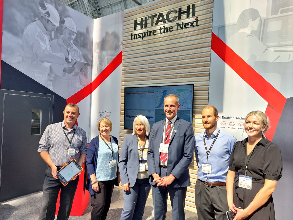 railindustry's tweet photo. Thanks Shadow Business Minister @Bill_Esterson for visiting #RIAmembers today @Railtex.

Some fascinating products on display from @GrammBarriers, @ADCommsUK, @BritishSteelUK, @HitachiEurope, @1bigcircle, @ThalesUK, @telent_UK, @HSRsolutionsUK and more! https://t.co/zvY3HRb4Fl