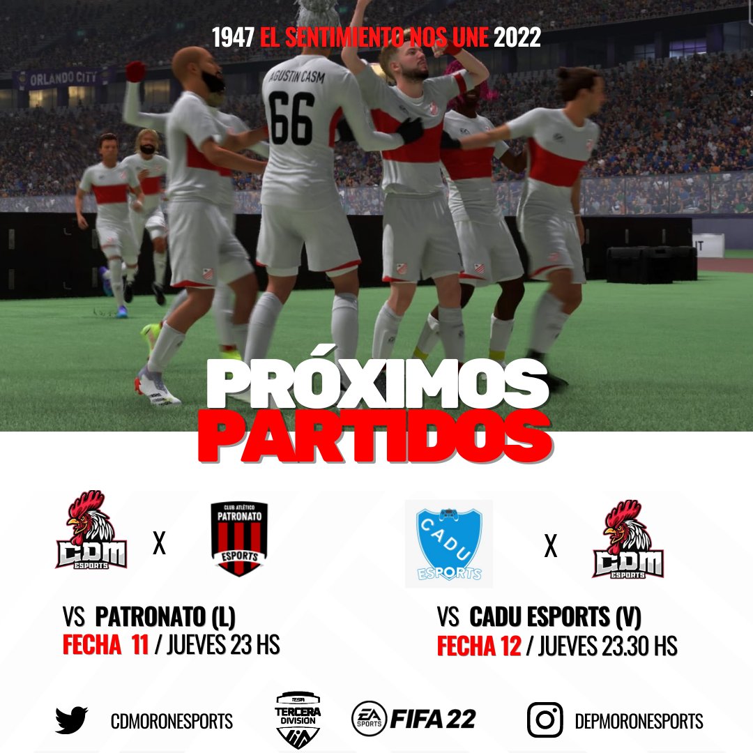 Deportivo Morón eSports tweet media