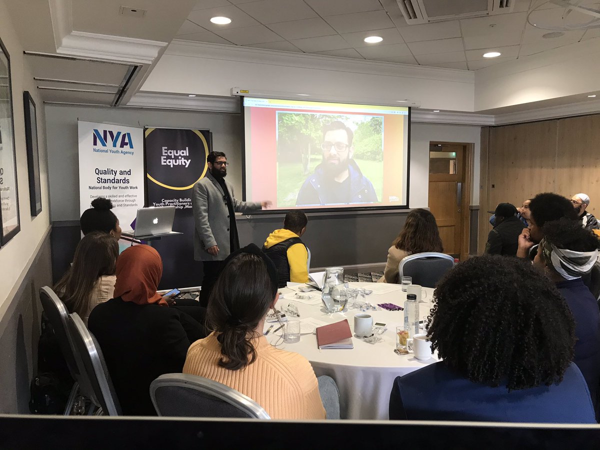 natyouthagency's tweet photo. Ayub from @hereforyouthuk discusses the potential to utilise faith spaces to conduct youth work and the importance of making sure those spaces are fully accessible to all young people #ThePowerofNow https://t.co/aUfArp3ueM