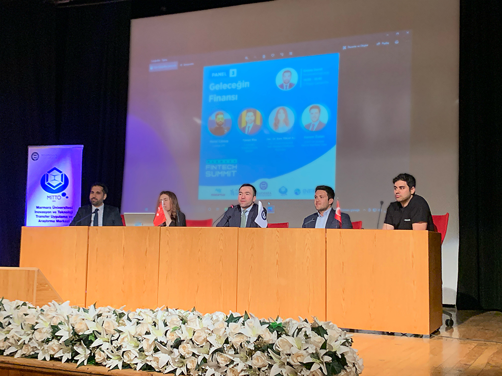 ColendiApp's tweet photo. Colendi’s CPO Murat Cansoy was one of the speakers at “The Future of Finance” panel at the Marmara Fintech Summit.

#Colendi #MarmaraFintechSummit #FutureofFinance #Colendians https://t.co/P4jJ0CWJil