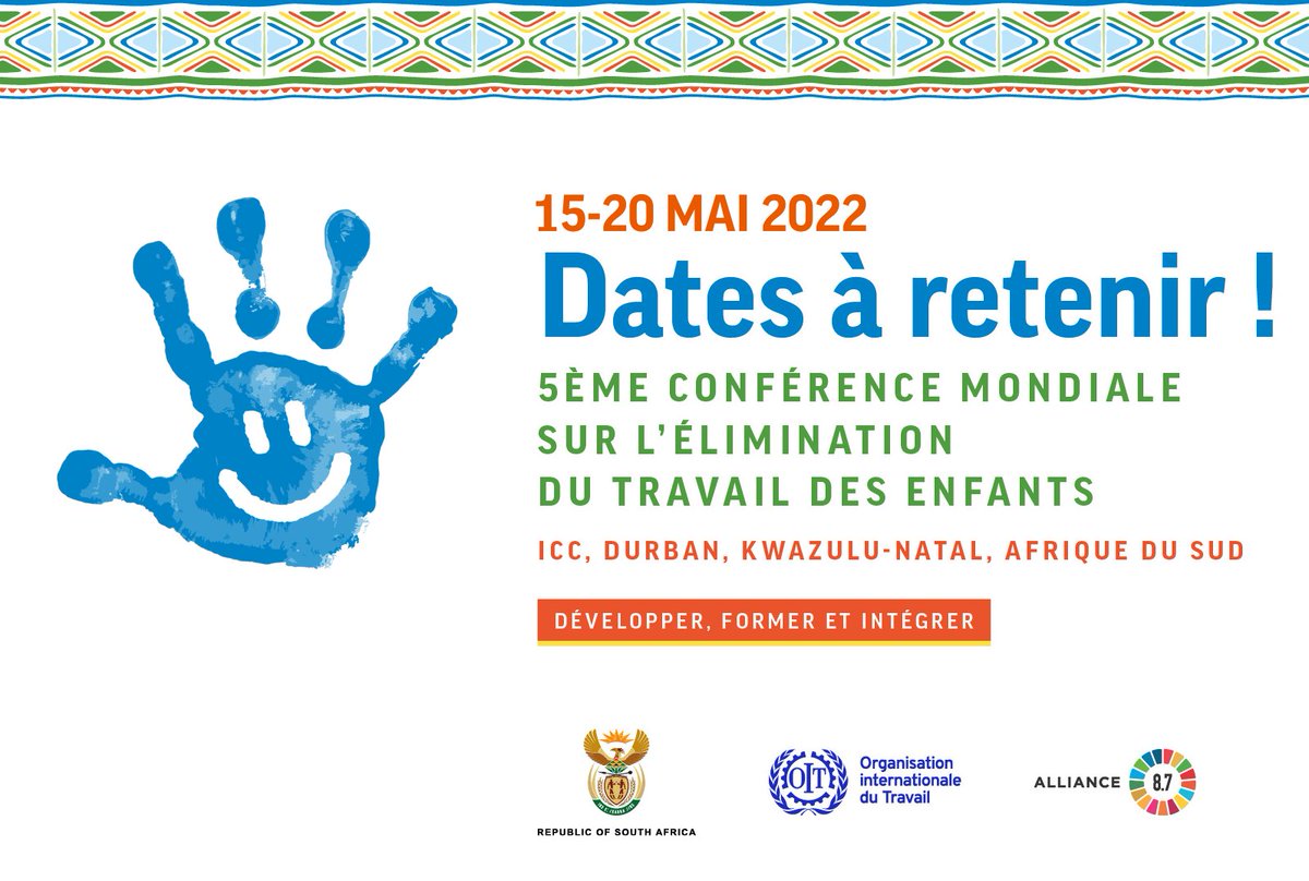 MaliTpae's tweet photo. @MaliTpae participera à la conference mondiale sur l'Elimination du travail des Enfants du 15 au 20 Mai 2022 à Durban - Afriqur du Sud .
#TogetherAgainstChildLabour 
#5ChildLabourConference 
#EducatuonFist 
#EndChildLabour 
#WNCBMALI 
@WNCB_org 
@OITinfo https://t.co/LDqlMGyyjj