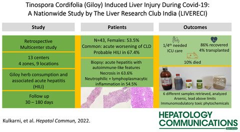 ...the absence of autoimmune markers in this child along wit liver biopsy showing autoimmune hepatitis features along with other injury features was confirmation thatGiloy juice triggered hepatitis in healthy child,leading to liver failureThe data is there for all to see...