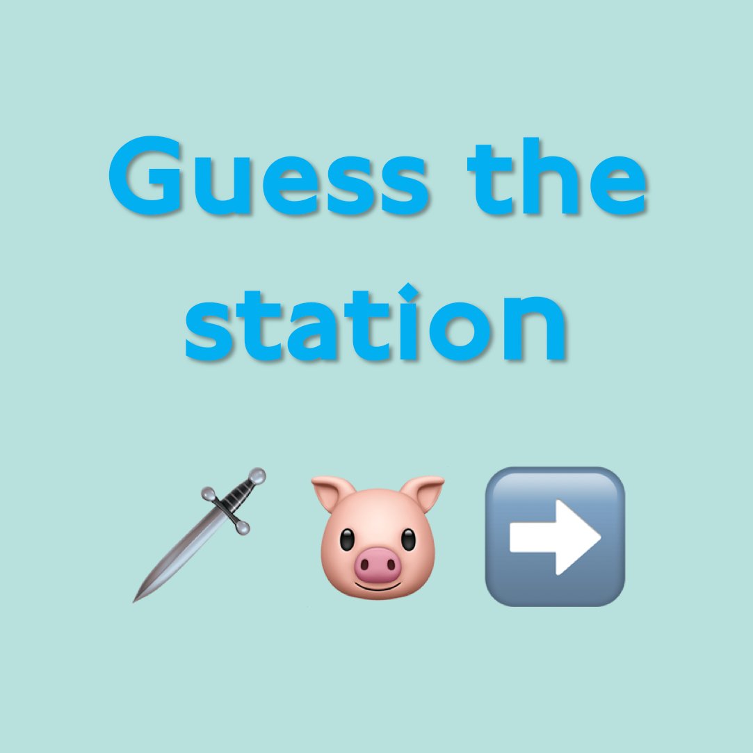 TfL's tweet photo. Can you #GuessTheStation? Hint: You can travel to this station using the District line! https://t.co/PoqfFoaJMv
