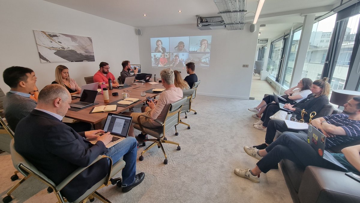 mytbdfilmcrew's tweet photo. Preparation is key! This week, we'll be flying to #Davos for some exciting #filming which will coincide with #WEF. 

Our core team gathered to plan out this project with a tight turnaround! https://t.co/MxbgwmyPkr