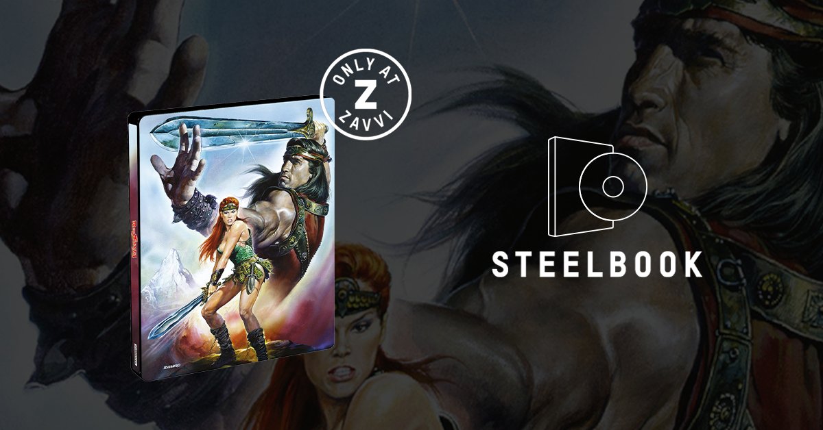 zavvi's tweet photo. 💥STEELBOOK ALERT💥

Fearless Red Sonja sets out to avenge her family's murder and rid her kingdom from the rule of an evil Queen

Zavvi exclusive #RedSonja 4K #Steelbook is now available to order on our website!

Order your copy today! 💥
>> https://t.co/rIYrGS3t4Q https://t.co/SWsQCgZc5i