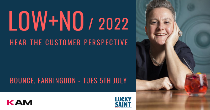 KAMInsight's tweet photo. *New speakers announced*

We're excited to announce Laura Willoughby MBE, founder of @joinclubsoda will be joining our growing list of speakers on 5th July @bouncepingpong to talk all things Low+No.

With thanks to our partners @LuckySaintBeer @EXP101dotcom
#Lowandno