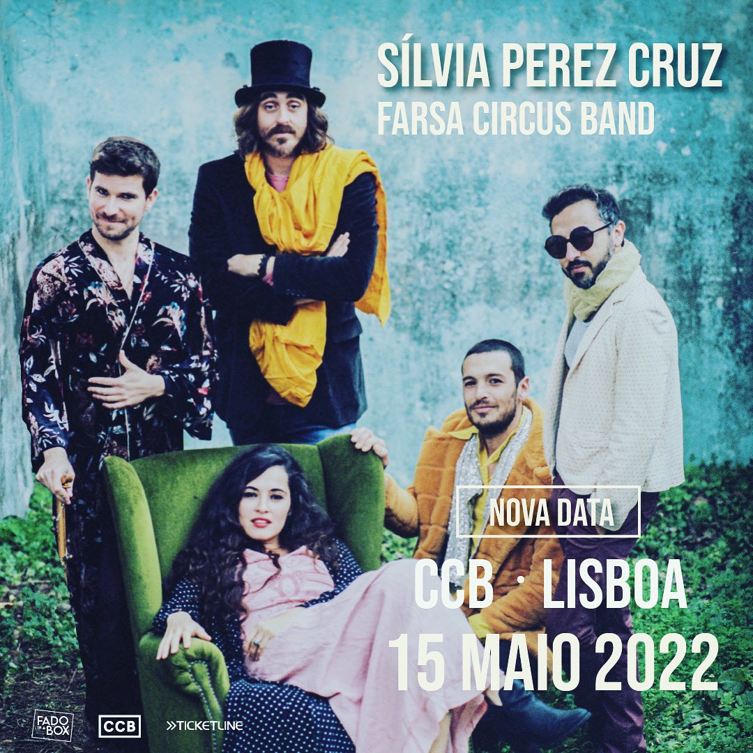 fadoinbox's tweet photo. À quarta é que é de vez!! 💃🏾

@Sperezcruz sobe ao palco do ccb no próximo domingo, 15 de Maio, para o tão aguardado concerto com a Farsa Circus Band. 

🎫 ÚLTIMOS BILHETES 👇🏽

https://t.co/XSxdORaiZZ

#silviaperezcruz #lisboa #ccb #farsacircusband #fadoinabox https://t.co/6DuvOYV4HH