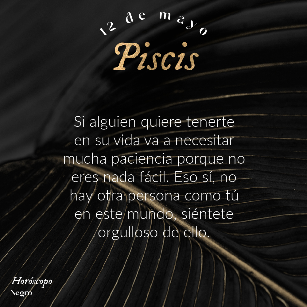 ✨♓✨ #piscis #horoscoponegro