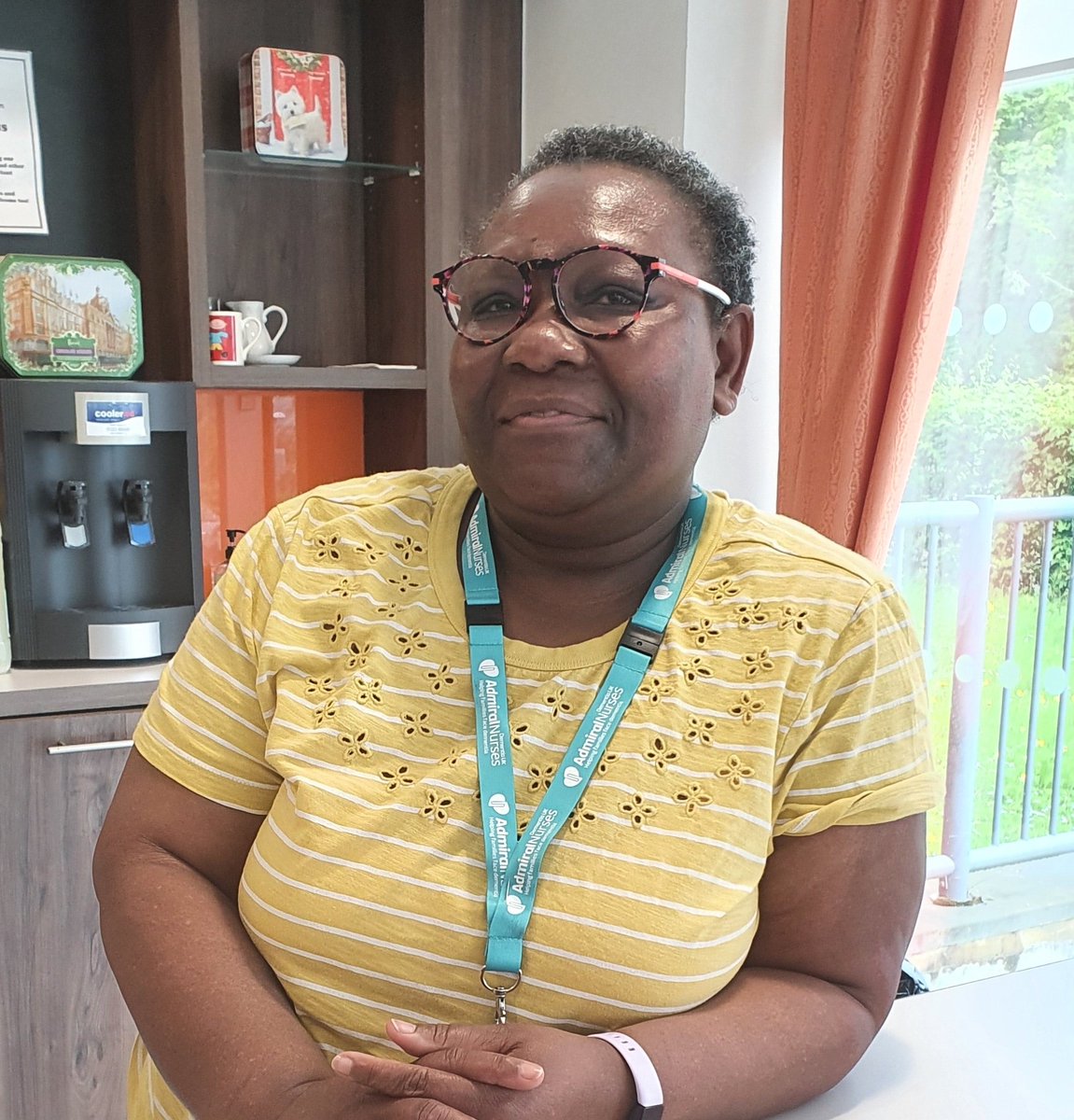 OSJCT's tweet photo. Zimbabwean Fran joined in 2020 as an #AdmiralNurse.
“My job is very rewarding. We work to treat people holistically . . .I look after the resident and their family members, to help them to understand and cope with dementia.”
#InternationNursesDay https://t.co/Of5unoESyx