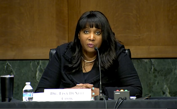 NEKentDems's tweet photo. Congratulations to MSU economist and professor  Dr. Lisa Cook,  the first Black woman to serve on the Board of Governors of the US Federal Reserve System. She brings pride to our state, our public university, and our country's financial leadership.

https://t.co/2s4Bdl8uuf https://t.co/YAML4DkEre