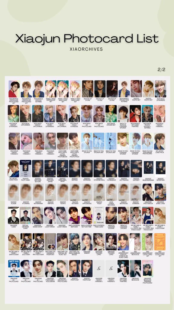 5周年記念セール‼️ WAYV シャオジュン トレカ 22枚 まとめ売り FSjZ0_bacAEIxBQ?format=webp&