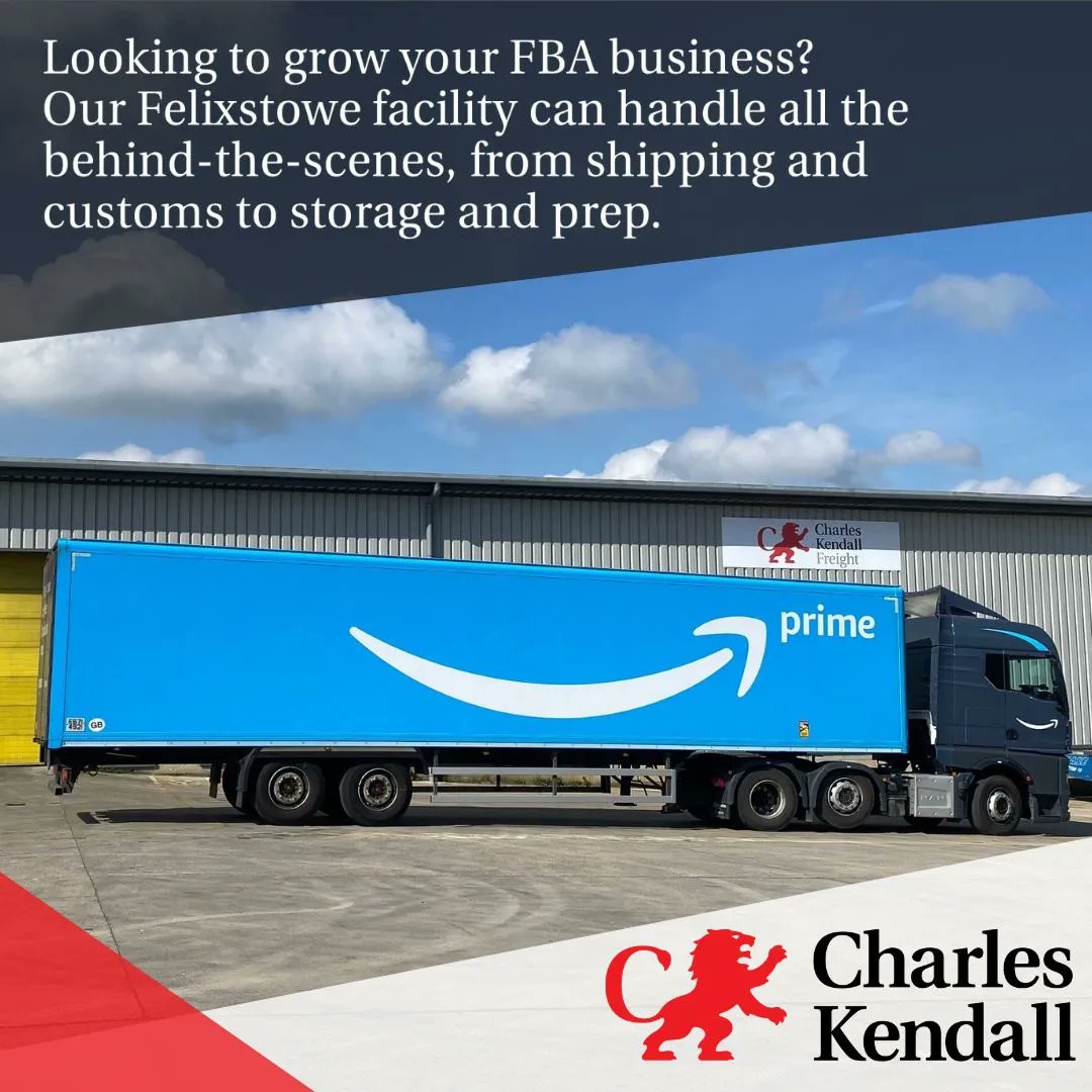 CharlesKendall's tweet photo. You can rely on us for all your Fulfilment By Amazon needs: We've been working with Amazon since 2007 and are a registered Amazon SPN provider.

Click below to get in touch:
https://t.co/oWFp5NtkuP

#felixstowe #felixstoweport #felixstowewarehouse #logistics #ecommerce #FBA https://t.co/vAWCm9KBFt