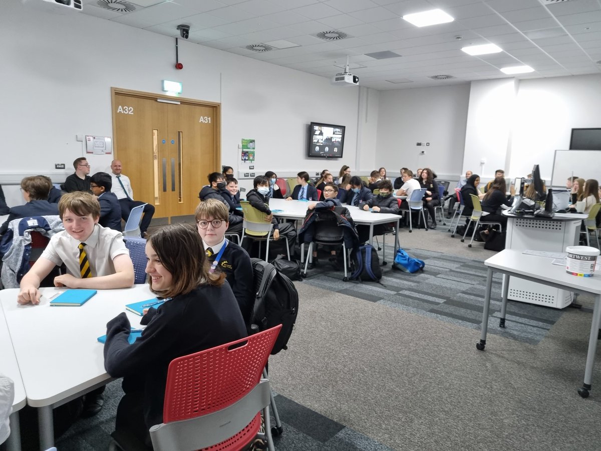 ClareOnTheRun's tweet photo. We are on our Newport campus today with @CiscoUKI for a Kids in IT day. Can't wait to get started! @USWCommExp @UniSouthWales #kidsinIT https://t.co/ursopj4dof