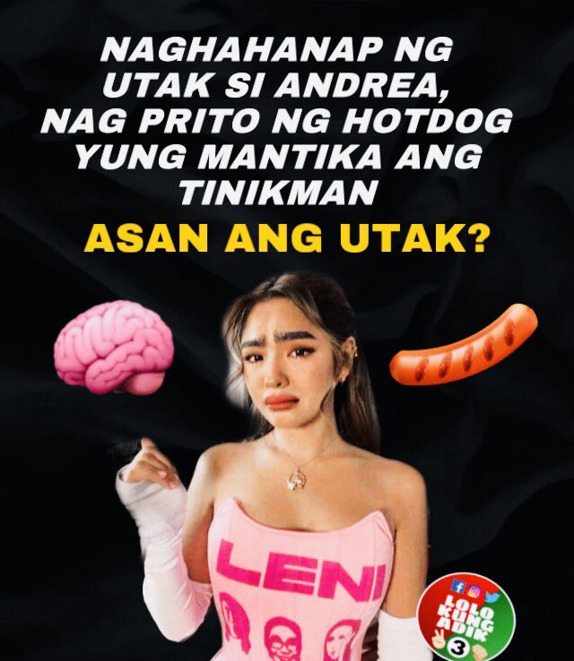LoloKungAdik's tweet photo. yuhooo ANDREA #AcceptDefeat  #letLeniKikoCry https://t.co/rsheNbeZMa